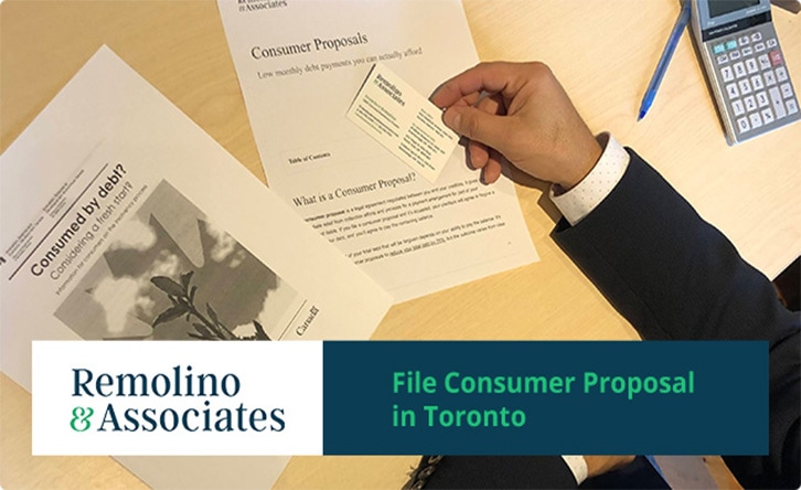 File Consumer Proposal in Toronto